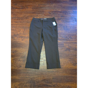 GAP Brown favorite trouser size 4 NWT